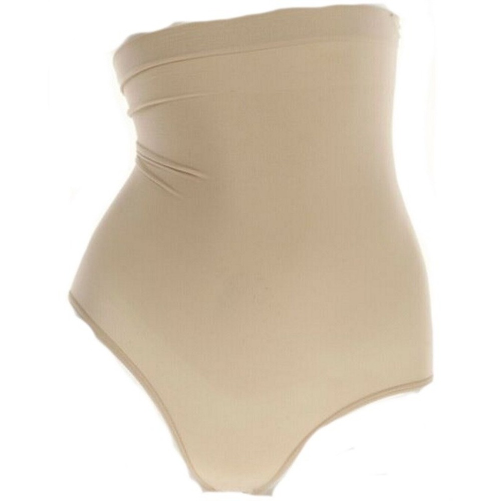NWOT Spanx L Higher Power 2746 High Waisted Power Panty Beige 130198